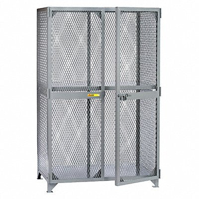 LITTLE GIANT SL13672 Storage Locker 78 x73 x39 Grey 1Shlv