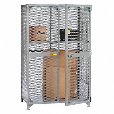 LITTLE GIANT SL1A3048 Storage Locker 78 x49 x33 Grey 1Shlv