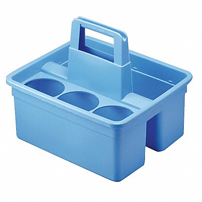 TOUGH GUY 280284 Maids Basket 12 3/8 in L Blue
