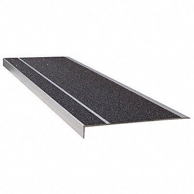 WOOSTER 311BLA5 Stair Tread Black 60in W Extruded Aluminium