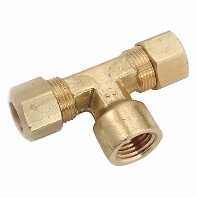 ANDERSON METALS 7000781002 Female Tee Low Lead Brass 150 psi