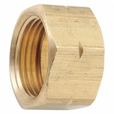 ANDERSON METALS 70026103 Nut Low Lead Brass 400 psi