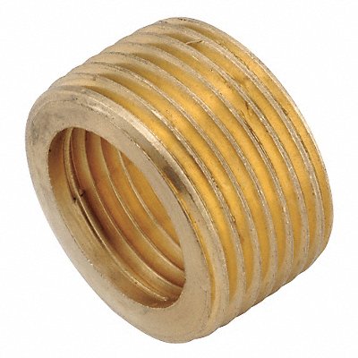 ANDERSON METALS 7061400604 Face Bushing Brass 3/8 x 1/4 in NPT