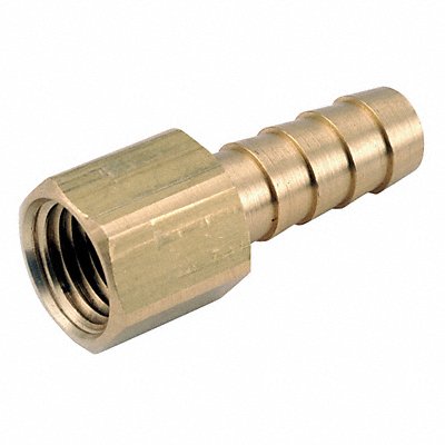 ANDERSON METALS 7070020604 Barbed Hose Fitting Hose ID 3/8 NPT