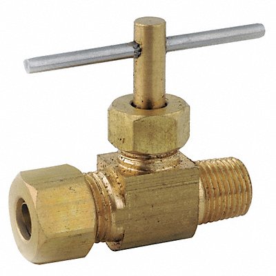 ANDERSON METALS 7091010402 Needle Valve Low Lead Brass 150 psi