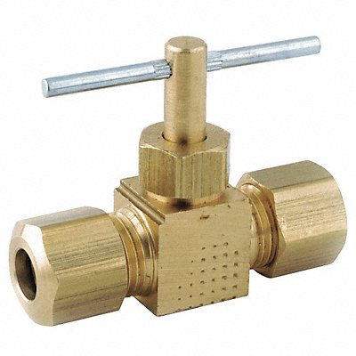 ANDERSON METALS 70910604 Needle Valve Low Lead Brass 150 psi