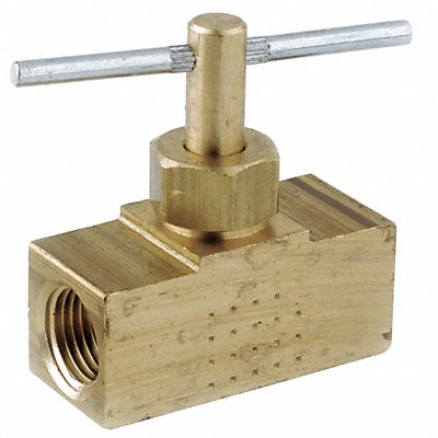 ANDERSON METALS 70913402 Needle Valve Low Lead Brass 150 psi