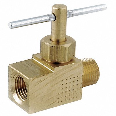 ANDERSON METALS 70913504 Needle Valve Low Lead Brass 150 psi