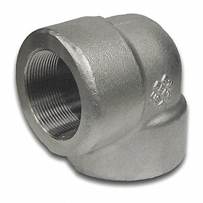 PENN MACHINE WORKS 1000300112 90 Elbow 304/304L SS 1/2 in FNPT