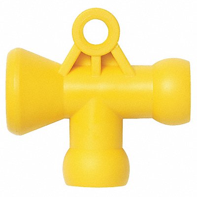 LOC-LINE 46436 Acid Resistant T Fitting 1/4In PK20
