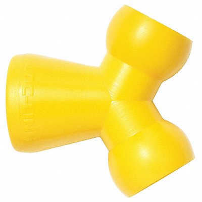 LOC-LINE 57870 Acid Resistant Y Reducer 1/2 to 1/4In PK20