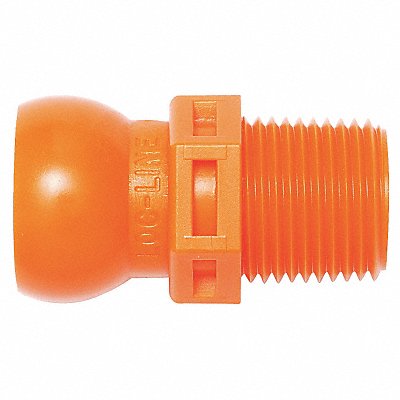 LOC-LINE 59864 Male NPT Connector 3/8In PK50