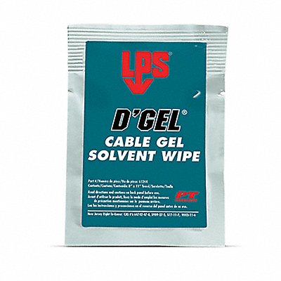 LPS 61244 Solvent and Degreaser Wipes 11 x8 1 ct