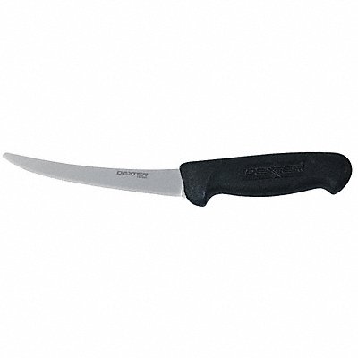 DEXTER RUSSELL 27283 Boning Knife 6 in Blade Black Handle