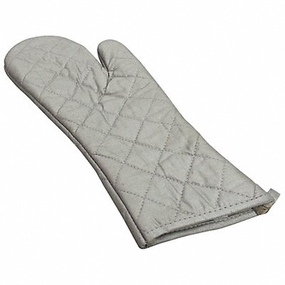 R  R TEXTILE 1501 Oven Mitt Silicone Silver