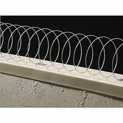 BIRD BARRIER COCM40 Bird Repel Coils 25ftL Use w/Sheet Metal