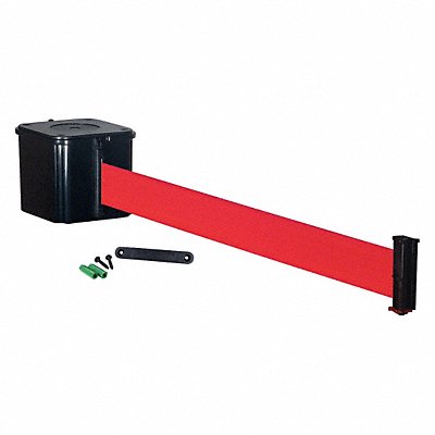RETRACTA-BELT WM412SB30RDRE Wall Barrier 30ft Red Belt