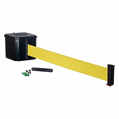RETRACTA-BELT WM412SB25YWRE Wall Barrier 25ft Yellow Belt