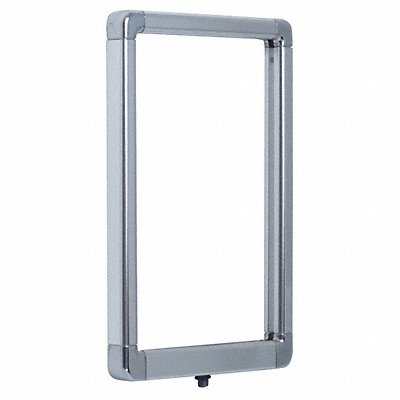 VISIONTRON FR711DSPCPC Sign Frame 11 H 7 W Chrome