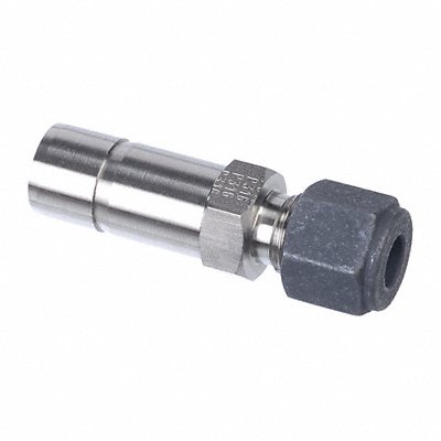 PARKER 4TUBC4316 Bulkhead Adaptor SS A-LOKxM 1/4In