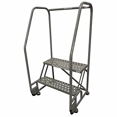 COTTERMAN 2TR26A6E10B8C1P6 Tilt and Roll Ladder Welded Platform 20In H