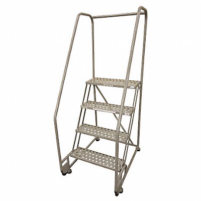 COTTERMAN 4TR26A6E10B8C1P6 Tilt and Roll Ladder Welded Platform 40In H