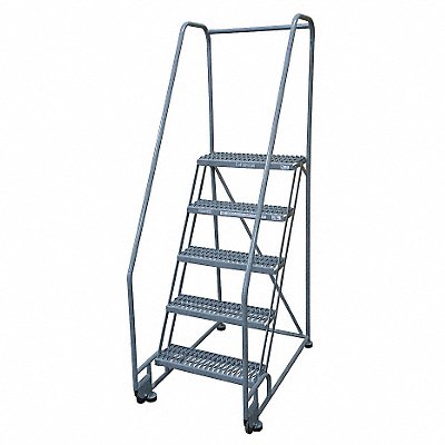 COTTERMAN 5TR26A3E10B8C1P6 Tilt and Roll Ladder Welded Platform 50In H