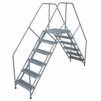 COTTERMAN 6PC24A3B1C1P6 Crossover Ladder Steel 350 lb 90 in H