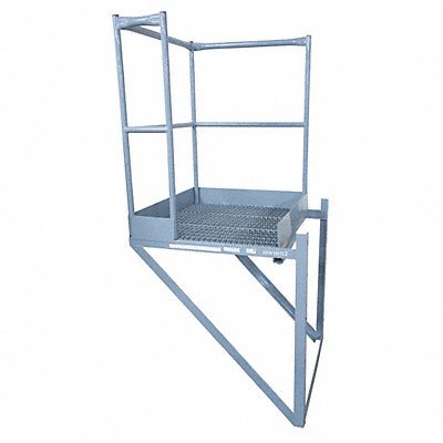 COTTERMAN SPL7C1 Right Entry Standoff Landing Platform 32x36in