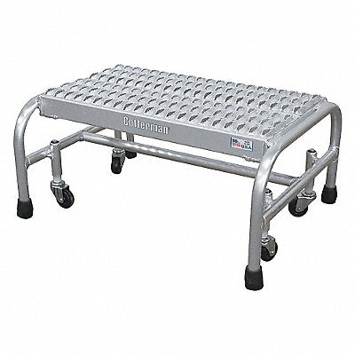 COTTERMAN A1N2626A3B3C50P1 Rolling Ladder Welded Platform 12In H