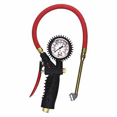 MILTON S576A Inflator Gauge Analog Dual Foot Chuck