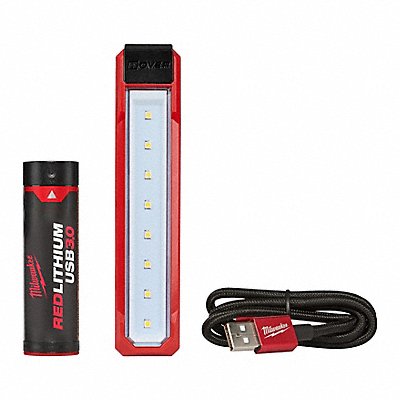 MILWAUKEE 211221 Rchrgbl Floodlight Battery LED 445lm