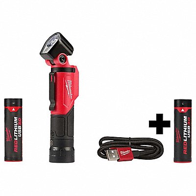 MILWAUKEE 21132100000000 USB Pivoting Flashlight +USB 3.0 BATTERY