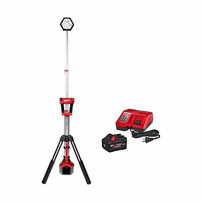 MILWAUKEE TOOL  EQUIPMENT 2131-20, 48-59-1881 M18 Tower Light+M18 RDL FORGE XC8.0 Kit