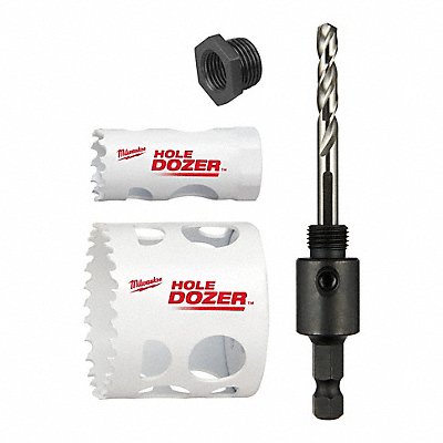 MILWAUKEE 49224063 Hole Saw Kit 3pcs Sizes 1 -2.125