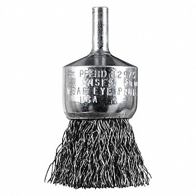 PFERD 82975 Crimped Wire End Brush .014 CS Wire 1