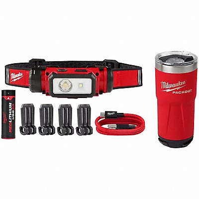 MILWAUKEE 21632148228392R Headlamp and Tumbler
