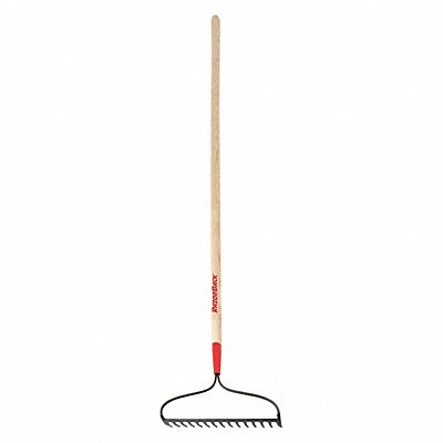 RAZOR-BACK 63141 Bow Rake 15 Tine 66 Hardwood Handle