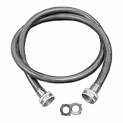 JONES STEPHENS J04005 Washing Machine Hose 5ft Straight Female