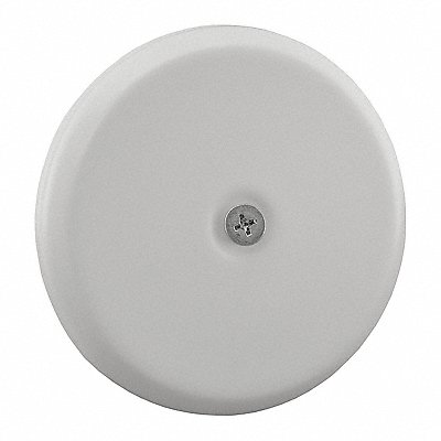JONES STEPHENS C95007 Cleanout Cover Plate White Flat 7-1/4