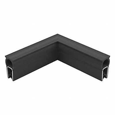 J.W. WINCO 2181NBR205A630 Edge Trim Seal 630 mm. L Bottom Black
