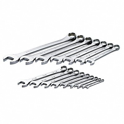 SK PROFESSIONAL TOOLS 86014 Combination Wrench St Steel Chrome Standard Offset