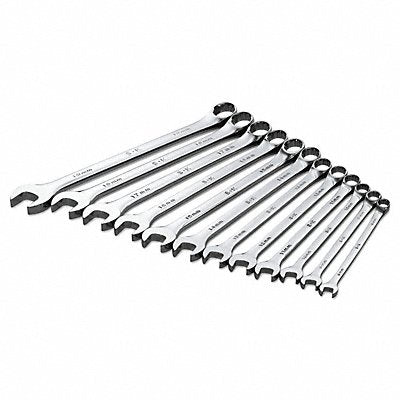 SK PROFESSIONAL TOOLS 86040 Combination Wrench St Steel Chrome Standard Offset