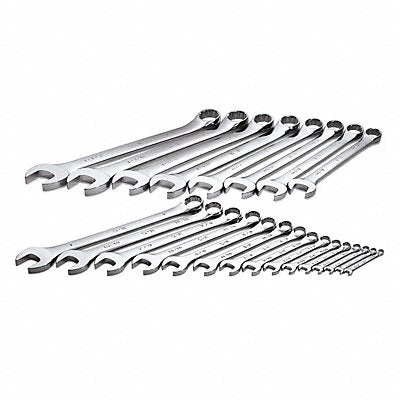 SK PROFESSIONAL TOOLS 86043 Combination Wrench St Steel Chrome Standard Offset