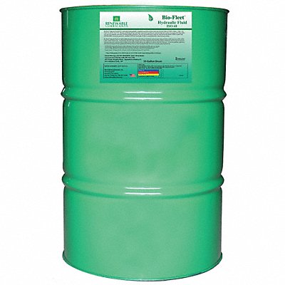 RENEWABLE LUBRICANTS 80846 Biodegradable Hydraulic Oil 55 Gal ISO68