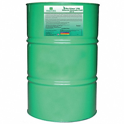 RENEWABLE LUBRICANTS 81056 Biodegradable Hydraulic Oil 55 Gal ISO32