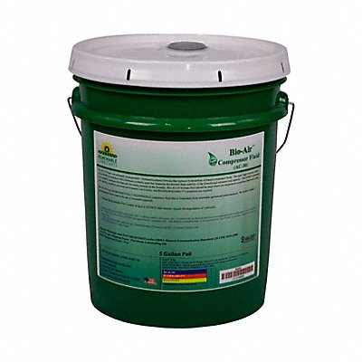 RENEWABLE LUBRICANTS 84204 Compressor Oil 5 gal Pail 30 SAE Grade