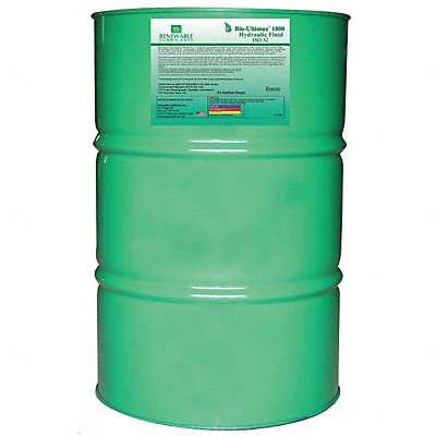 RENEWABLE LUBRICANTS 81006 Biodegradable Hydraulic Oil 55 Gal