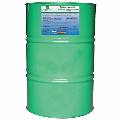 RENEWABLE LUBRICANTS 81856 55 gal Drum Oven Chain Lubricant