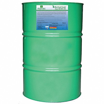 RENEWABLE LUBRICANTS 87246 Food Grade Gear Oil 55 Gal